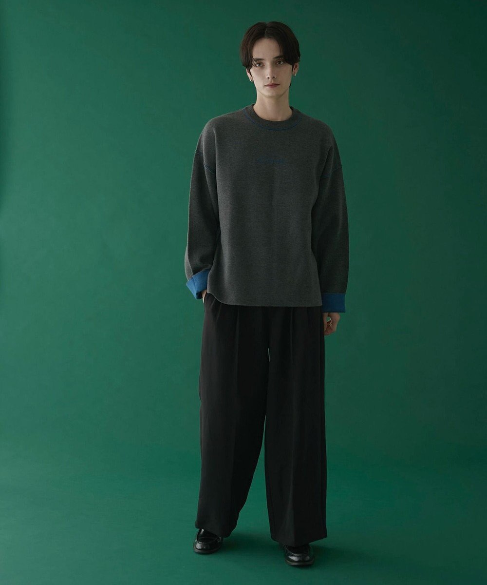 WEGO アウトリンキングニットプルオーバー 