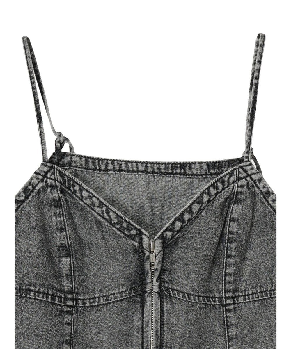 Green Parks ・ＥＬＥＮＣＡＲＥ　ＤＵＥ　Ｗ－ＺＩＰ　デニムキャミ 