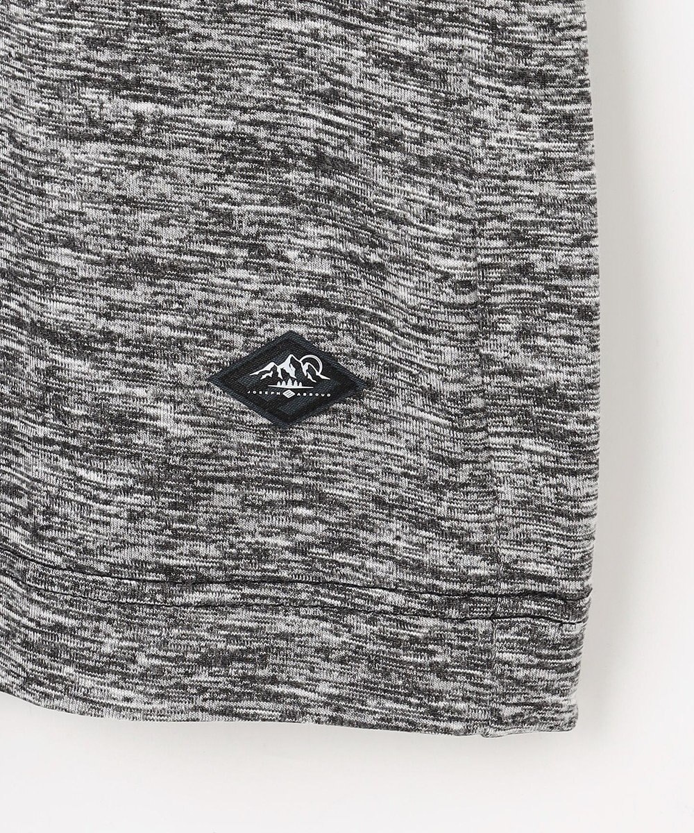 JOSEPH ABBOUD MOUNTAIN 【ゆったりシルエット】ランダムスラブリップ アウトドアポロシャツ 