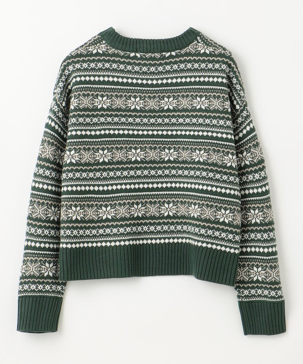 ANY 【洗濯機可能】ソフトアクリルスノージャガードニット 