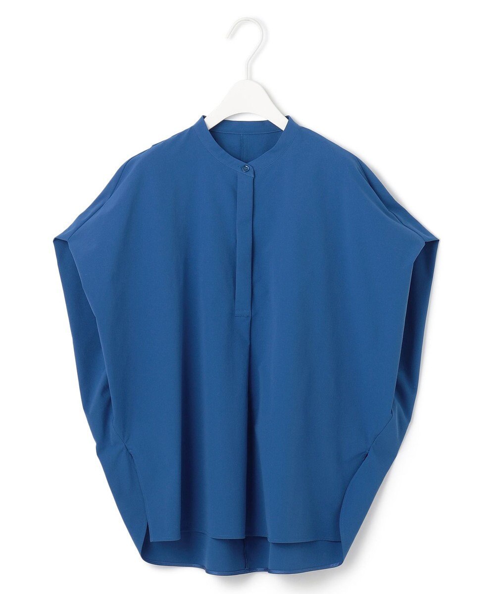 ICB 【接触冷感・UVカット・洗える】ヴィンテージスパンブロード デザインブラウス 