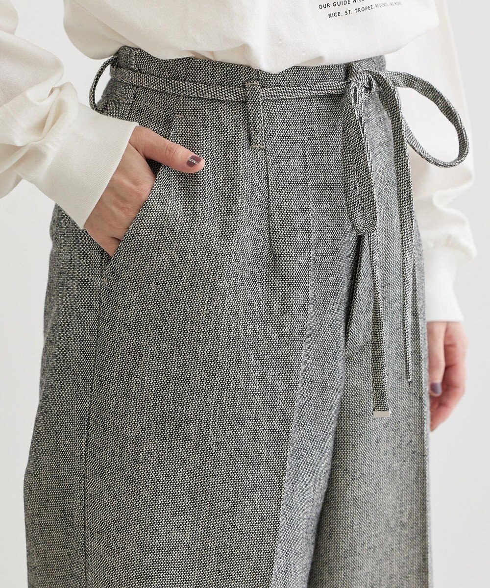 Green Parks ・ＥＬＥＮＣＡＲＥ　ＤＵＥ　ツイードカーブパンツ 