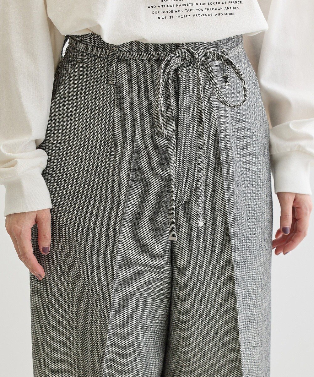 Green Parks ・ＥＬＥＮＣＡＲＥ　ＤＵＥ　ツイードカーブパンツ 