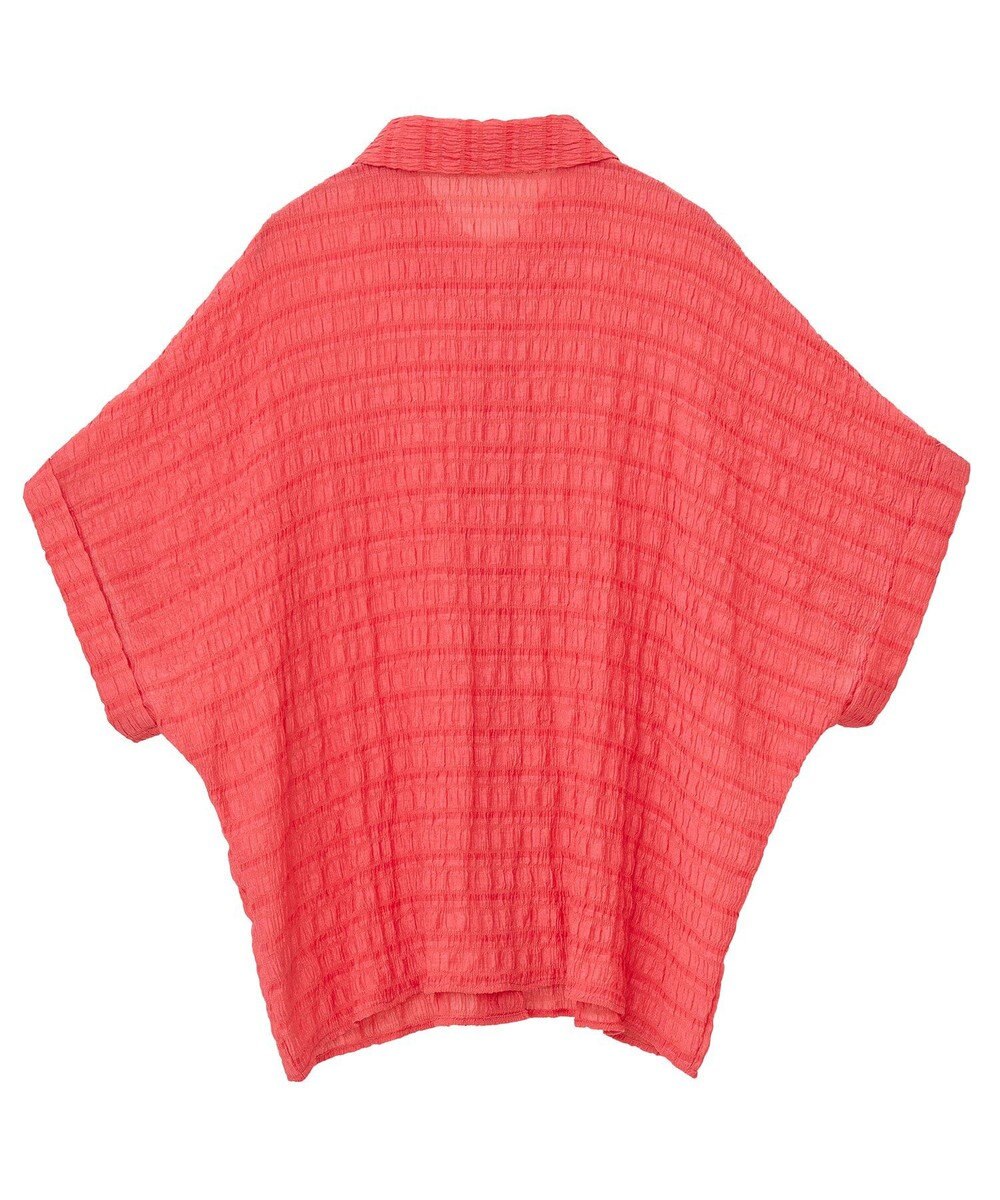 Green Parks シアーシャーリングフレンチスリーブシャツ 