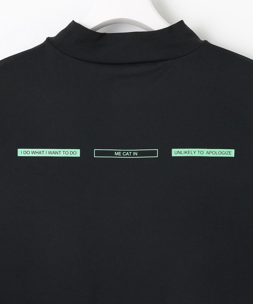 PW CIRCULUS 【UV遮蔽率99% UVカット / 速乾 / ストレッチ】【GOLF OUT掲載】【MEN】アニマルグラフィックモックネックT ゴルフ 