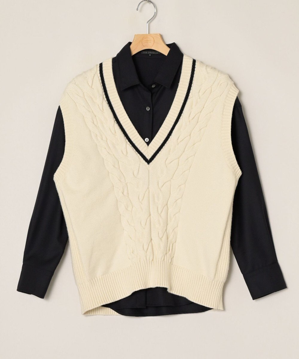 ONWARD Reuse Park セット商品/サイズ38【23区】ベスト秋冬×ブラウス秋冬 