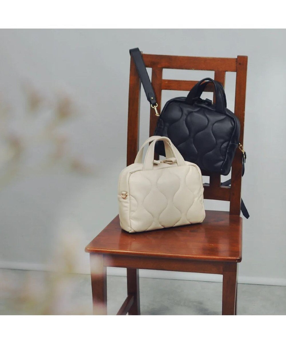 UNBILLION kakatoo シンセティックレザーキルトスクエアショルダー 