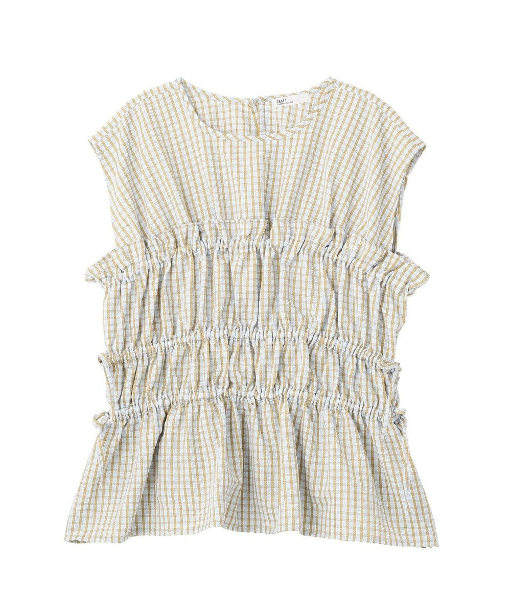 CRAFT STANDARD BOUTIQUE サッカーチェックブラウス 