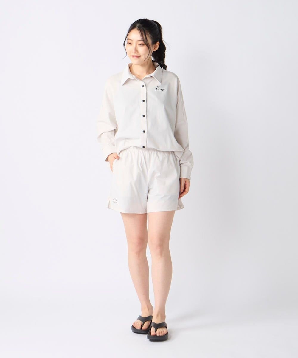 OP／FILA 【Kappa】オーバーサイズシャツ付き 水着4点セット 
