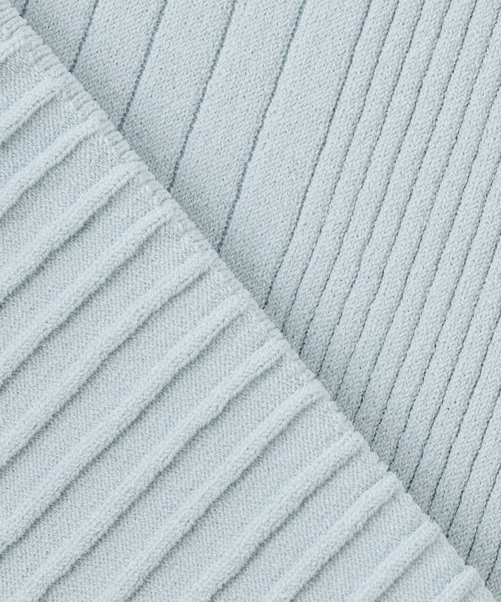 J.PRESS LADIES 【洗える】レーヨンエリートストレッチ フレンチスリーブ ニット 