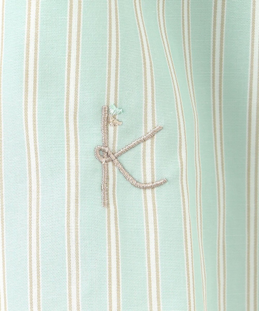 組曲 KIDS 【150-160㎝】サマーストライプ ブラウス 