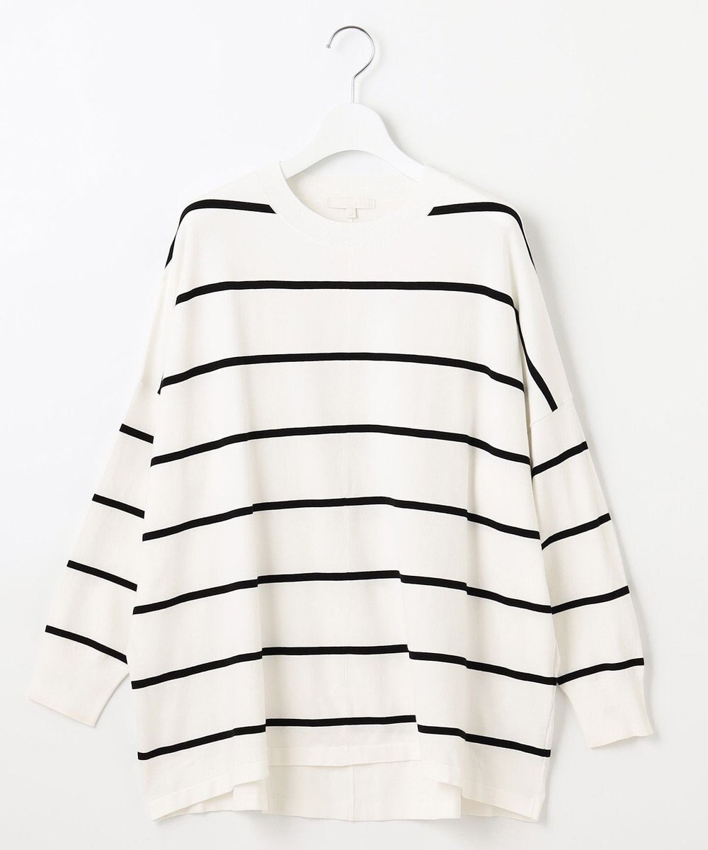 自由区 L 【WEB限定カラーあり】レーヨンストレッチ ニットT 