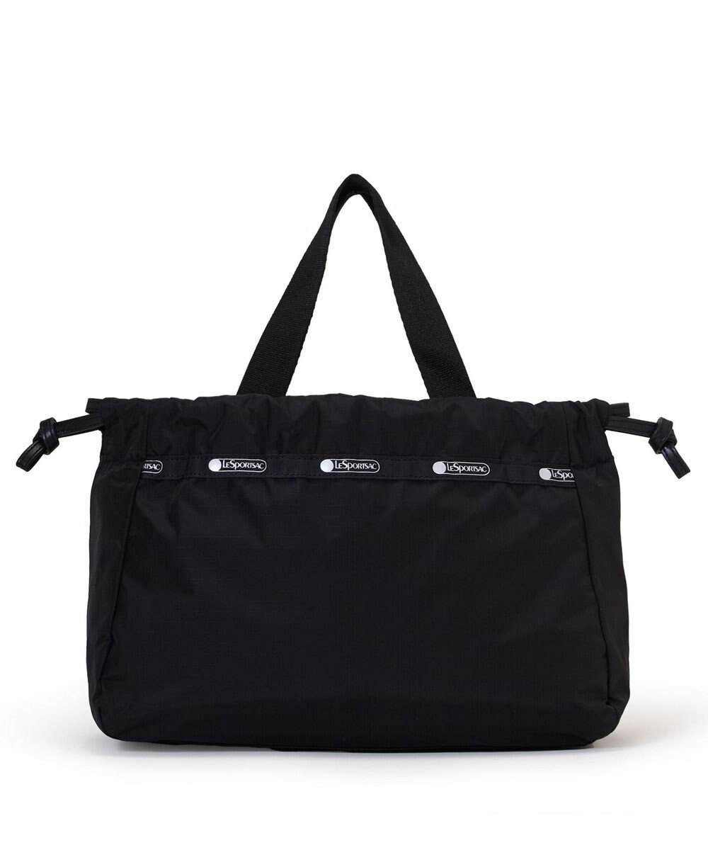 LeSportsac E/W CITY DRAWSTRING BAG??? /アップタウンブラック/ブラック 