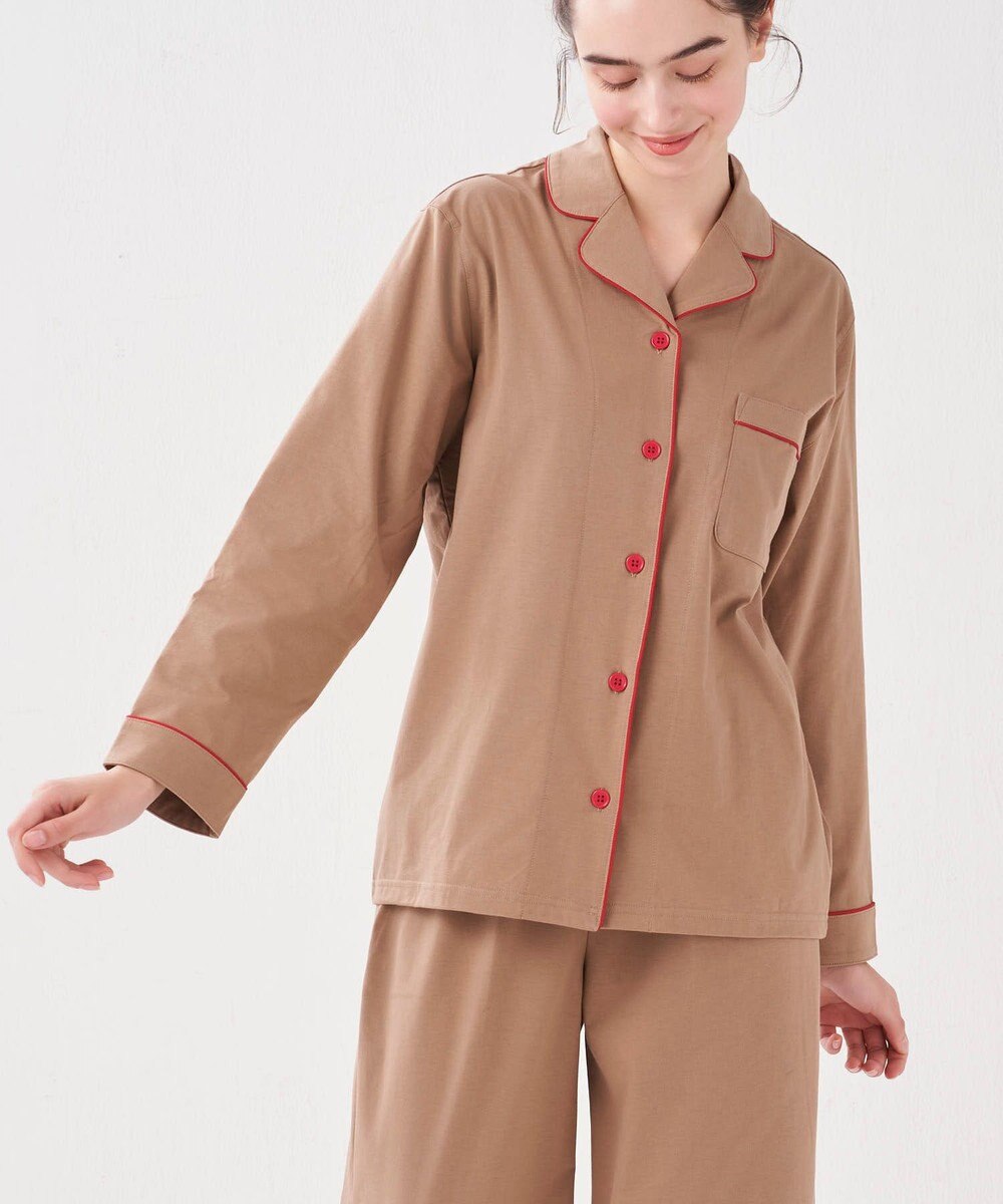 une nana cool 【綿混】なめらか天竺パジャマ 