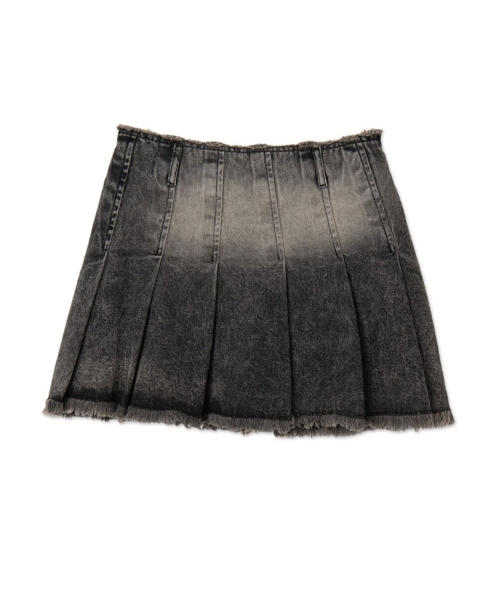 WEGO ヴィンテージウォッシュプリーツスカパン 