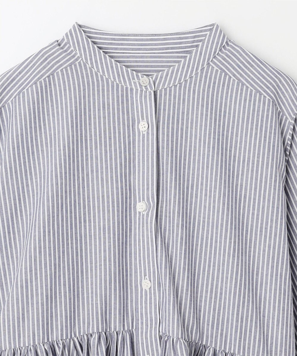 ANY 【手洗い可能】【ペチコート付】ギャザーシャツワンピース 