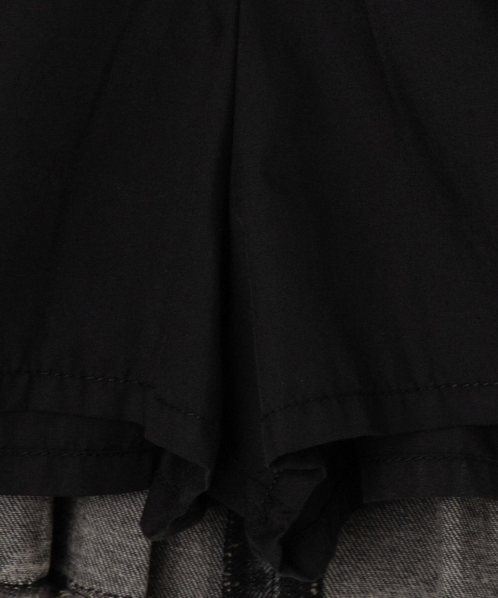 WEGO ヴィンテージウォッシュプリーツスカパン 