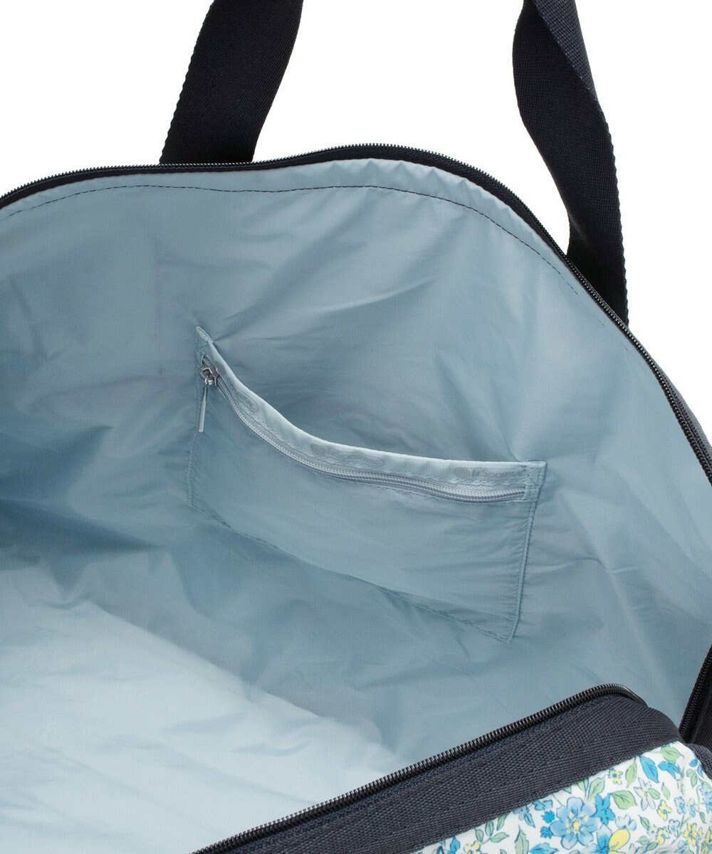 LeSportsac DELUXE LG WEEKENDER/タペストリーフラワーブルー 