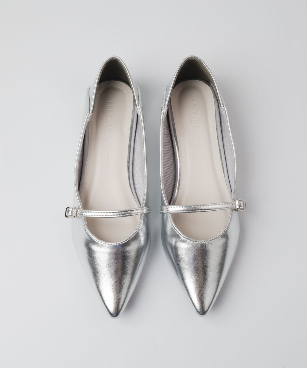 BONTRE 【PRECIEUX JOUET/プレシュウジュエ】ポインテッドフラットメリージェーン 