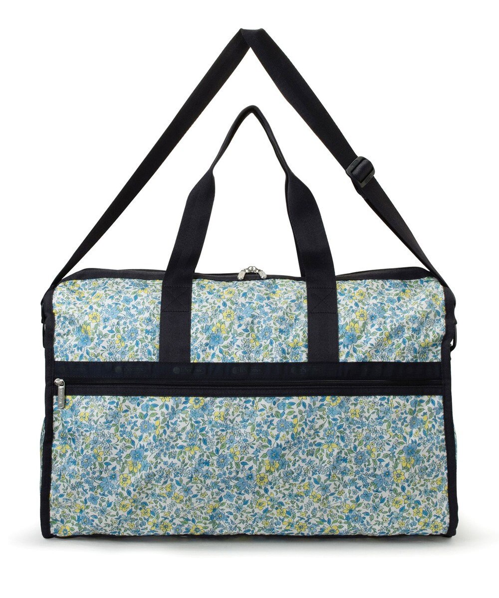 LeSportsac DELUXE LG WEEKENDER/タペストリーフラワーブルー 