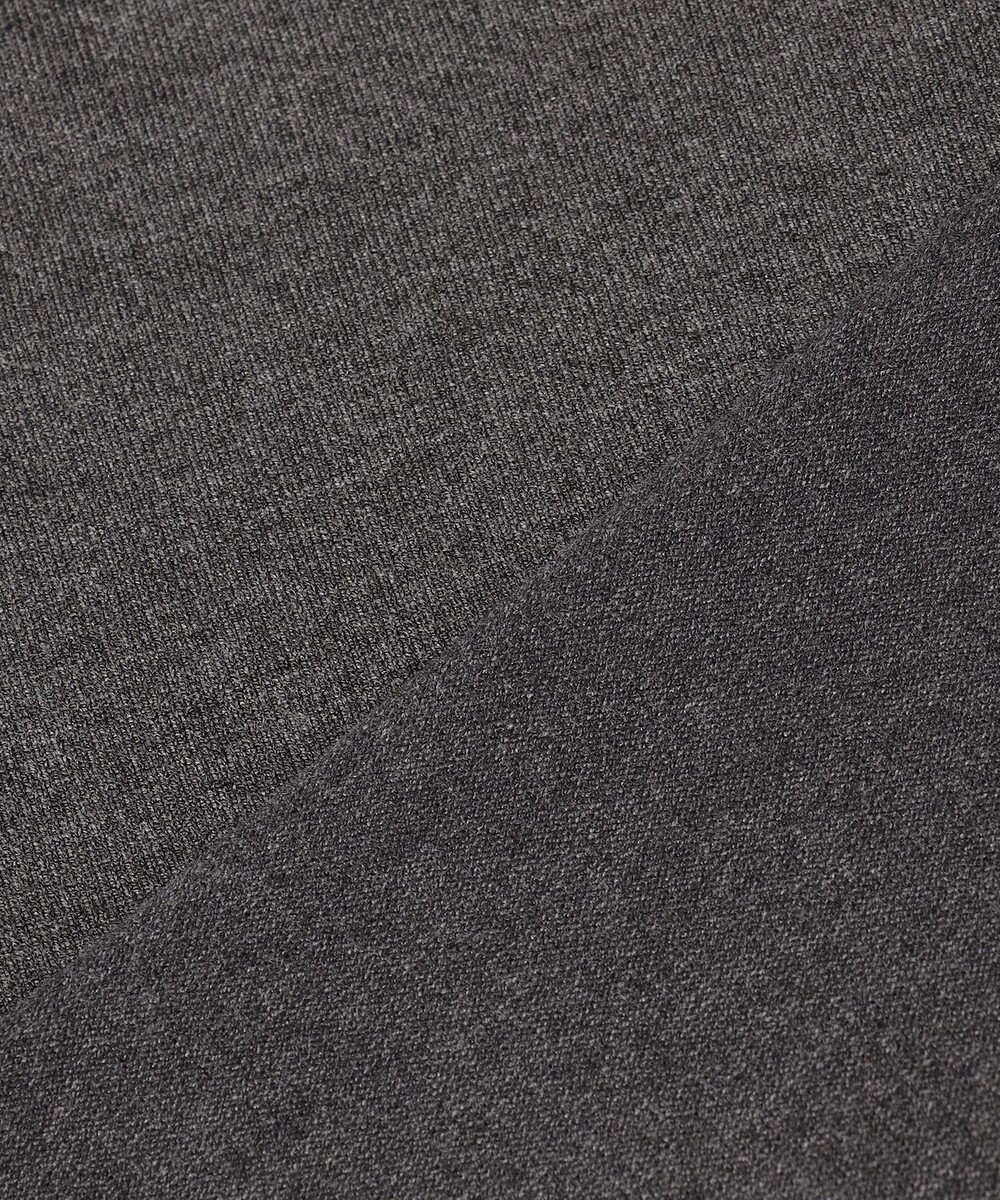 組曲 S 【加藤ローサさん着用】ポロ襟ストレッチニット 