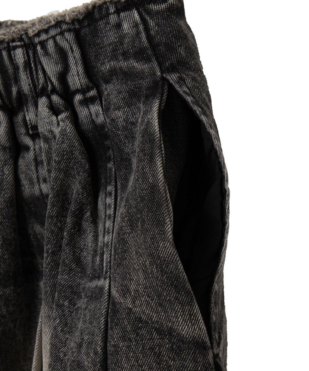 WEGO ヴィンテージウォッシュプリーツスカパン 