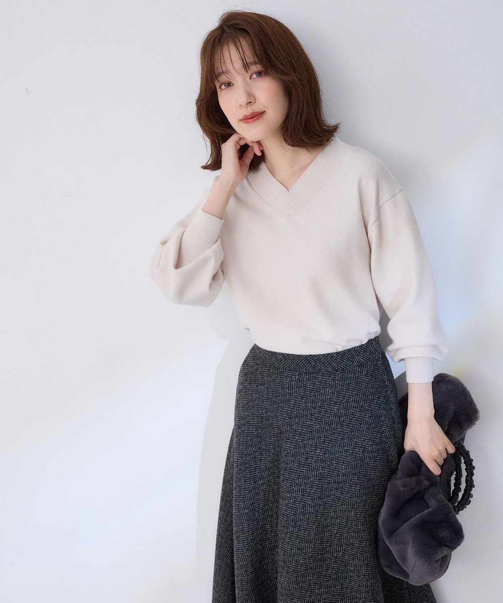 ANY ギャザーハンドルファートートバッグ 