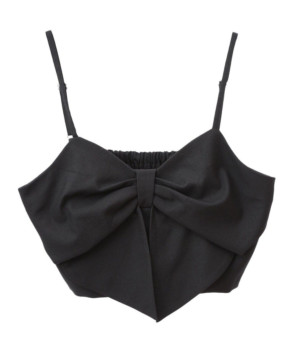 earth music&ecology リボンドレープビスチェ 