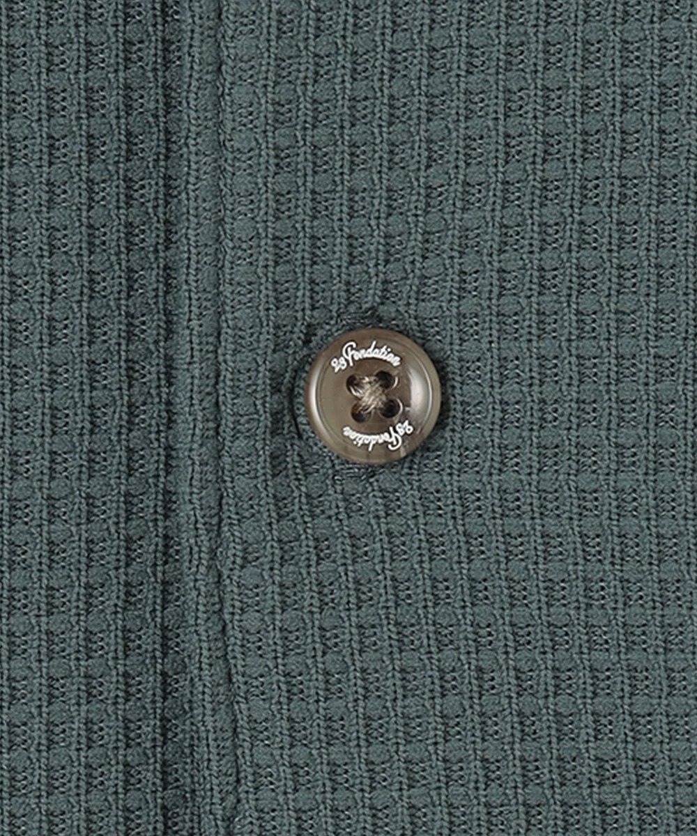 23区GOLF 【23Fondation/MEN】ワッフルポロシャツ 