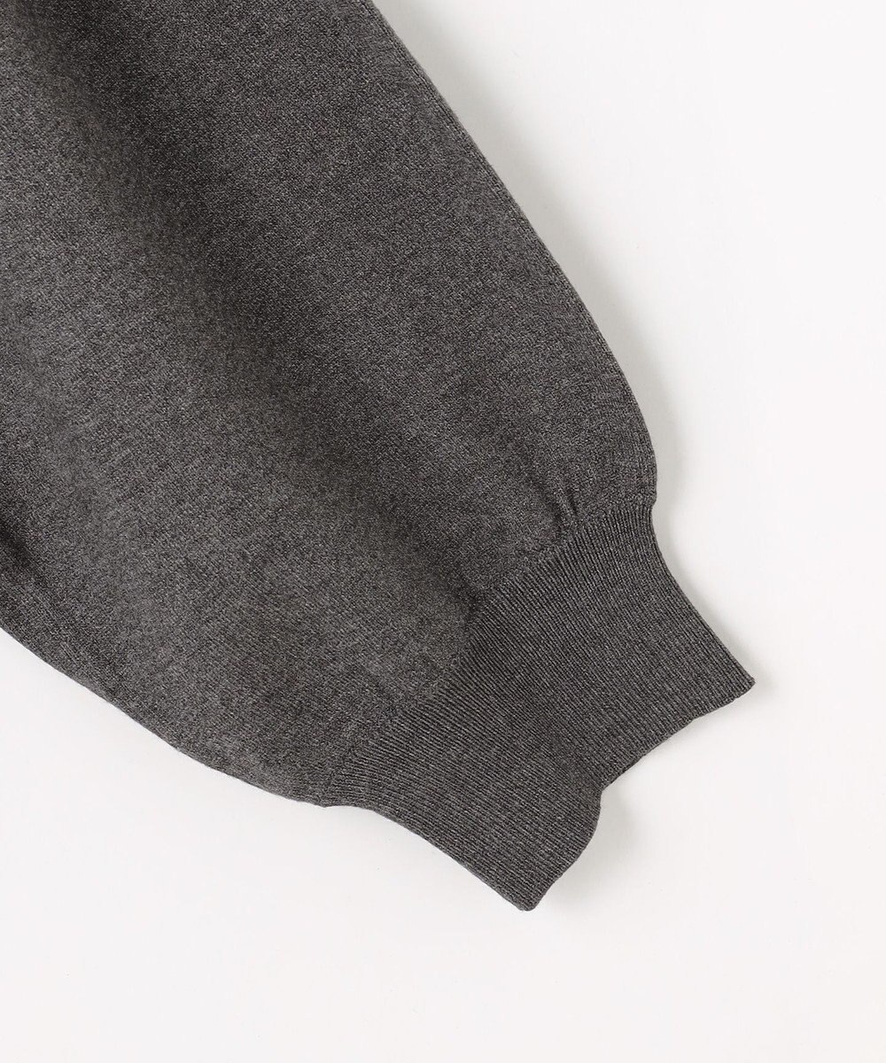 組曲 S 【加藤ローサさん着用】ポロ襟ストレッチニット 