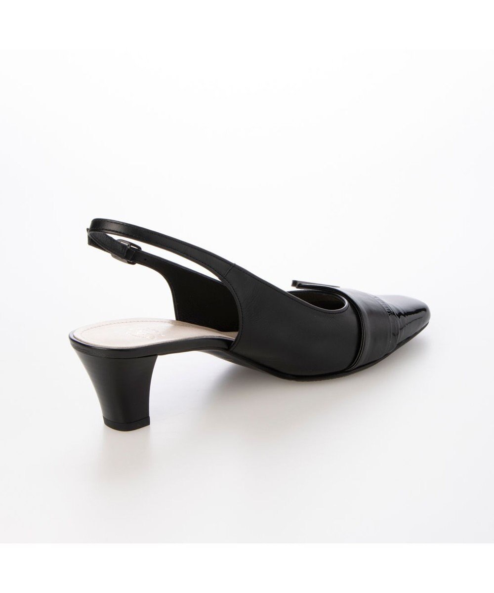 Riz raffinee <Riz raffinee>バックルモチーフバックベルトパンプス 