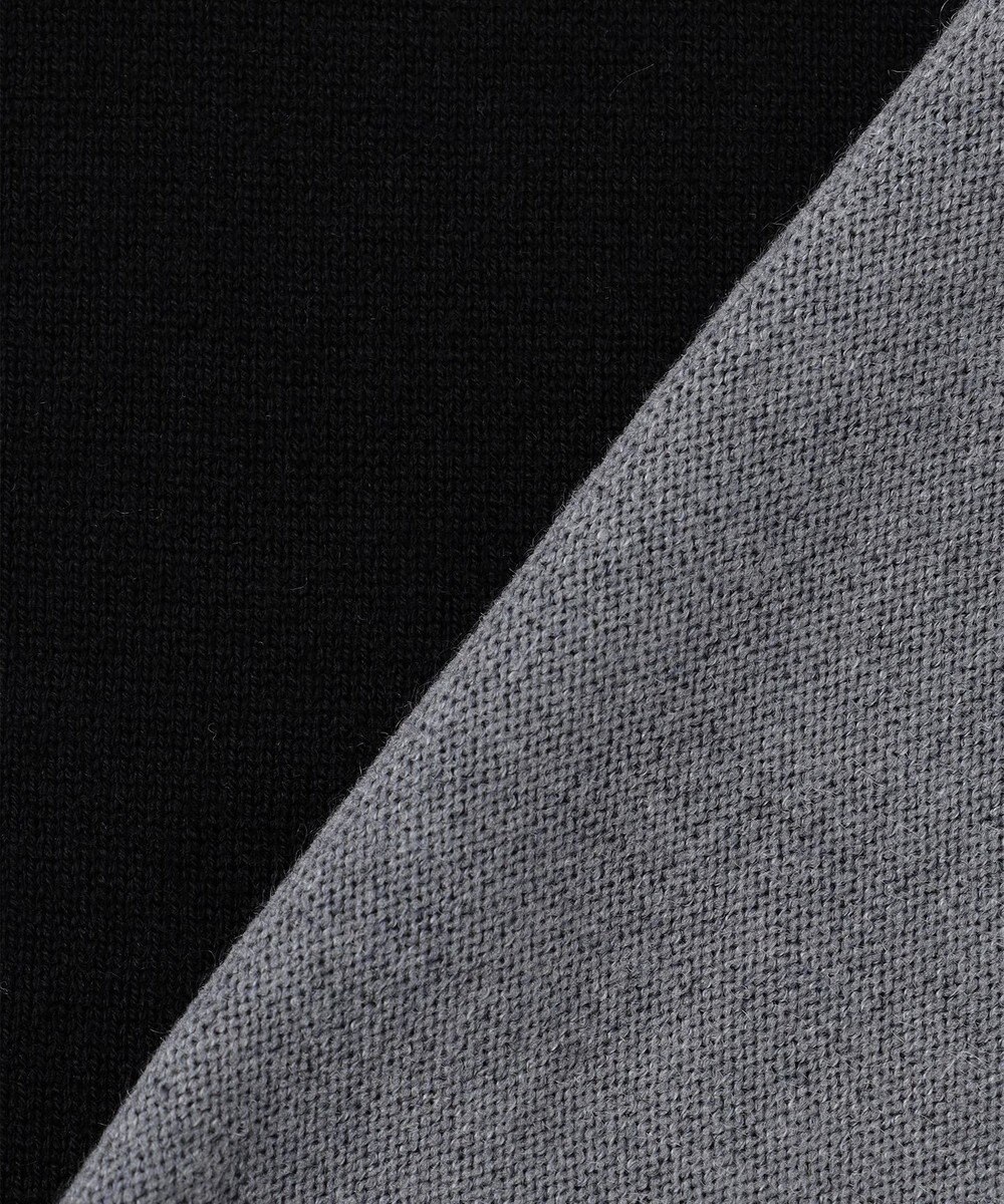 23区GOLF 【WOMEN】【ウォッシャブル 】バイカラー ニットソー 