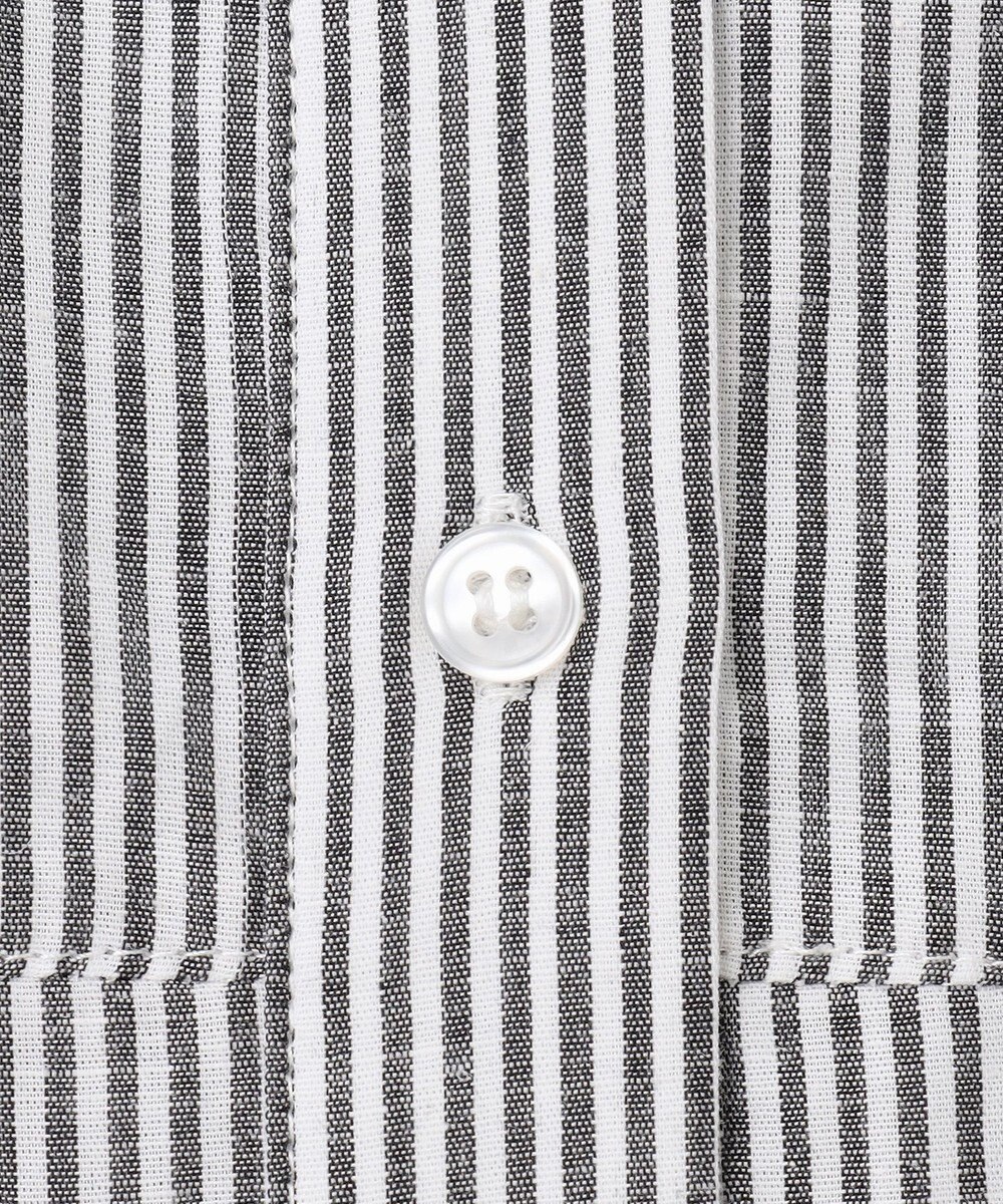 ANY 【洗濯機可能】ダブルポケット クロップドシャツ 