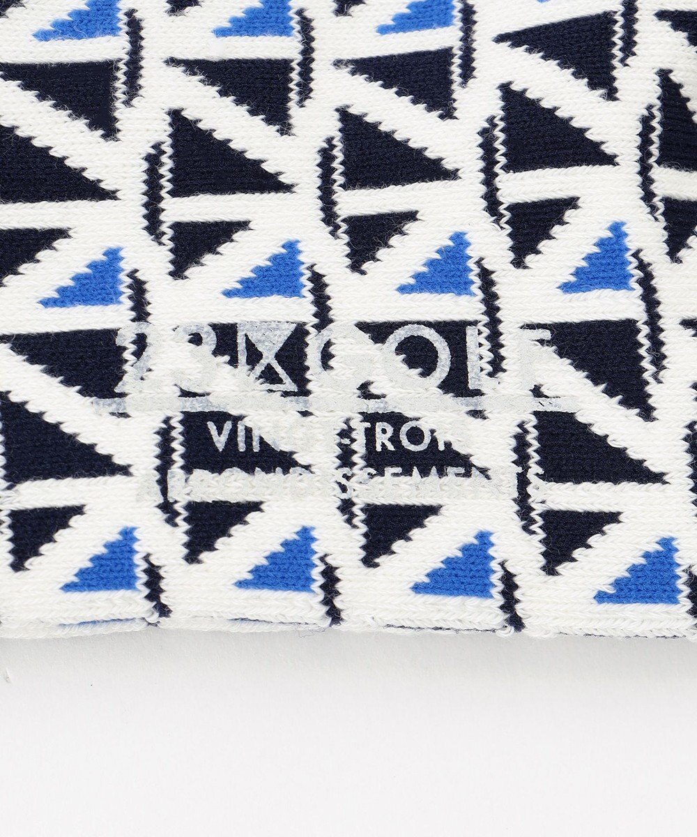 23区GOLF 【MEN】モチーフ柄 アンクルソックス 