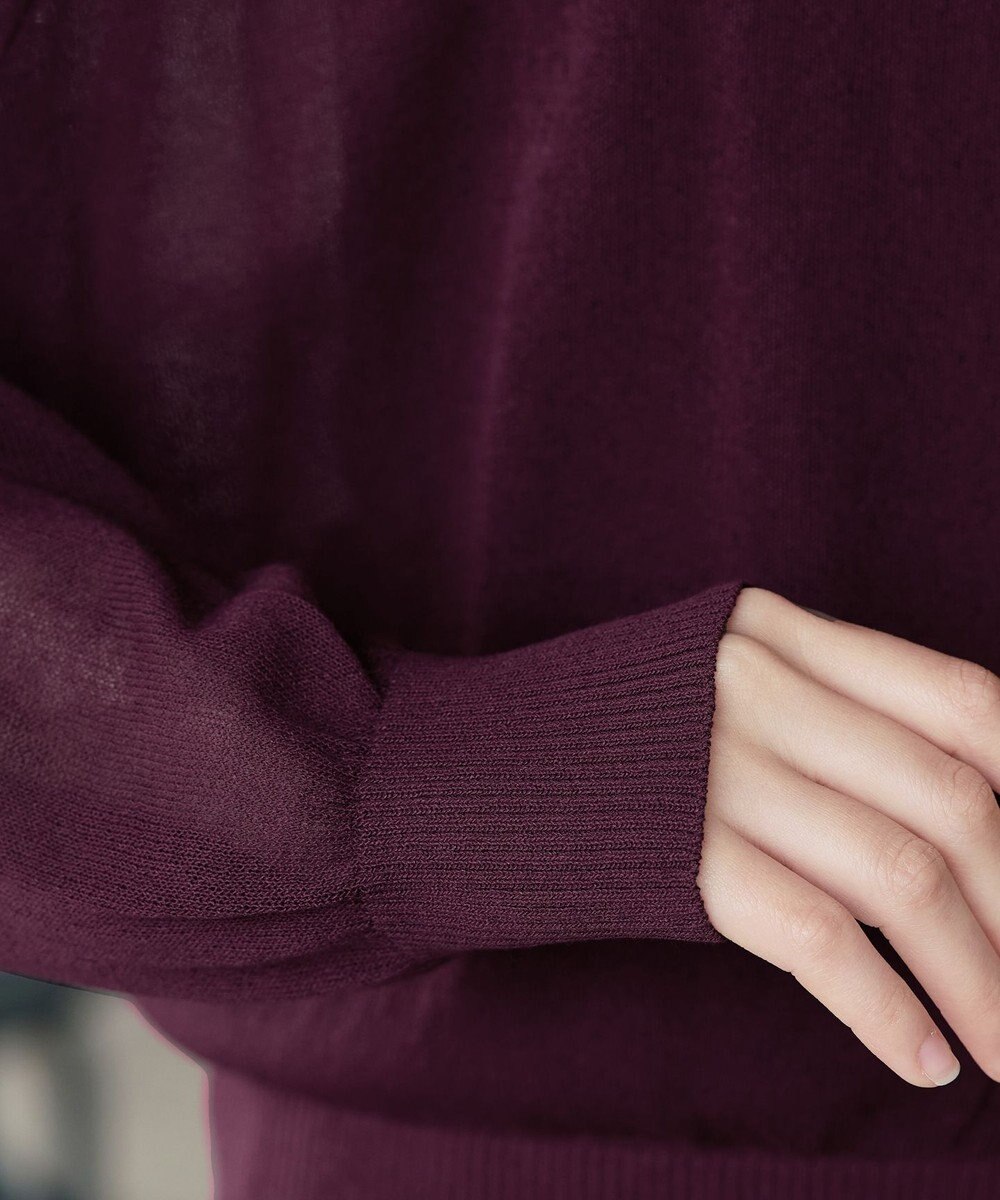 Tiaclasse 麻タッチカーディガン 