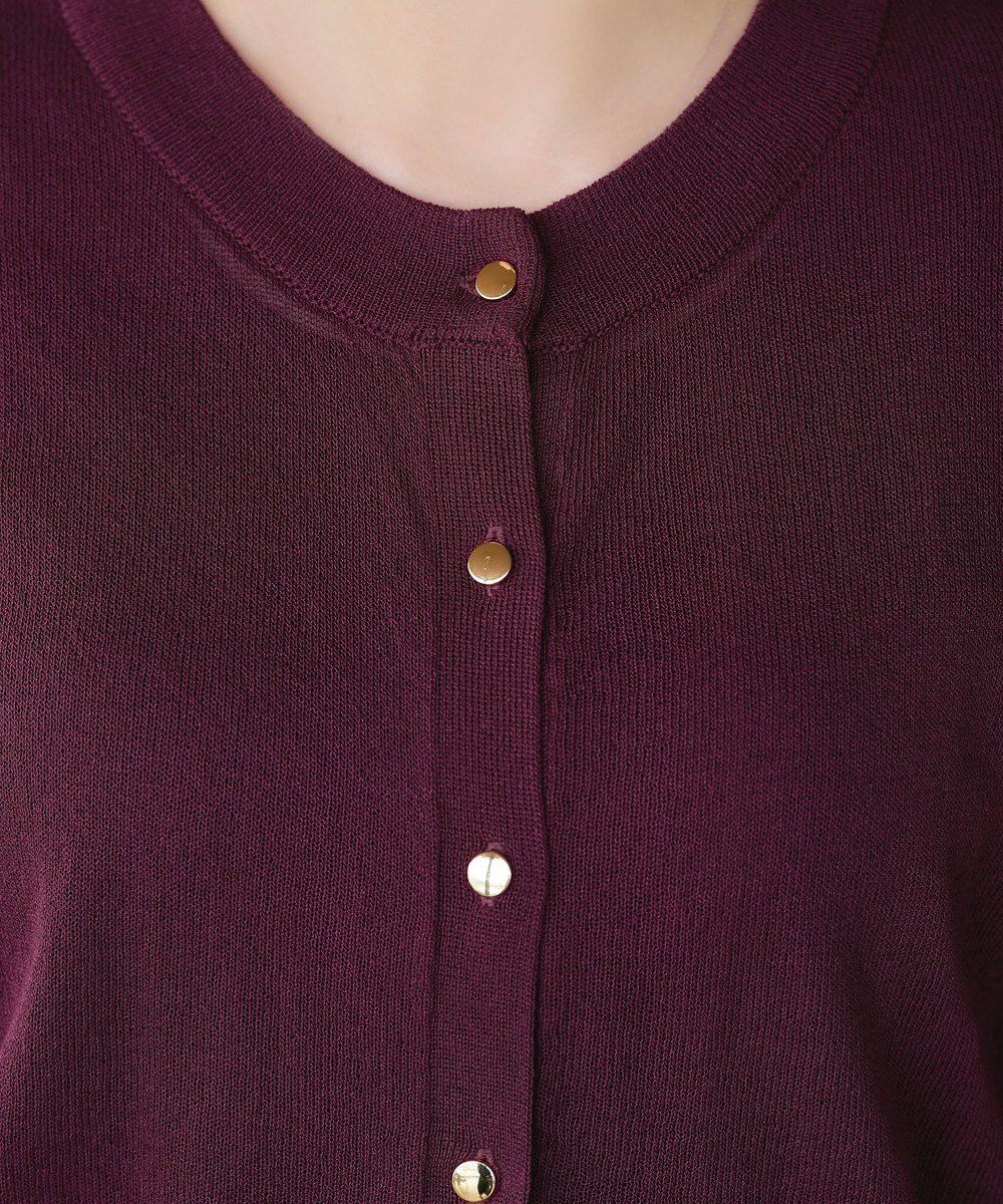 Tiaclasse 麻タッチカーディガン 