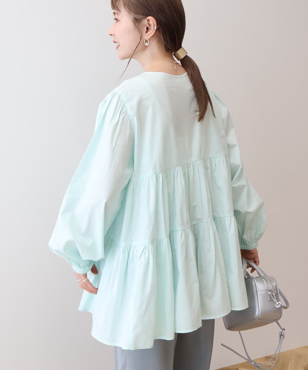 AMERICAN HOLIC ティアードギャザーブラウス 