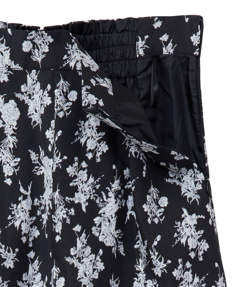 earth music&ecology フラワーアシメティアードスカート 