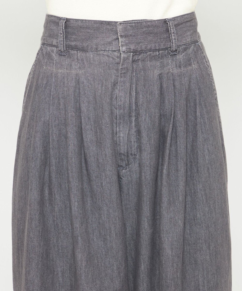 uncrave ライトデニム ワイドパンツ 