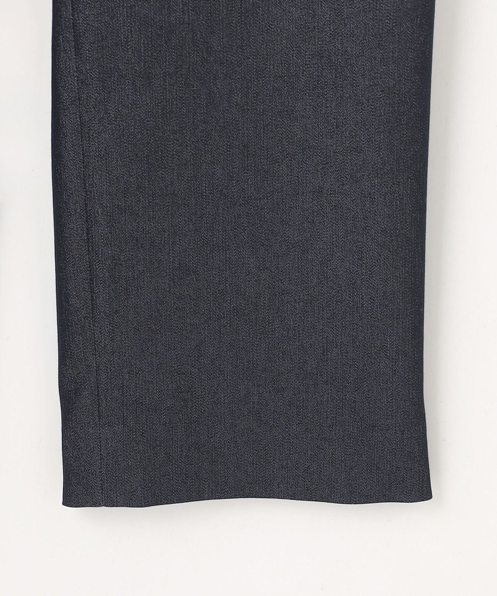 J.PRESS LADIES L 【WEB限定カラーあり】TCシャンブレーサテンST テーパード パンツ 