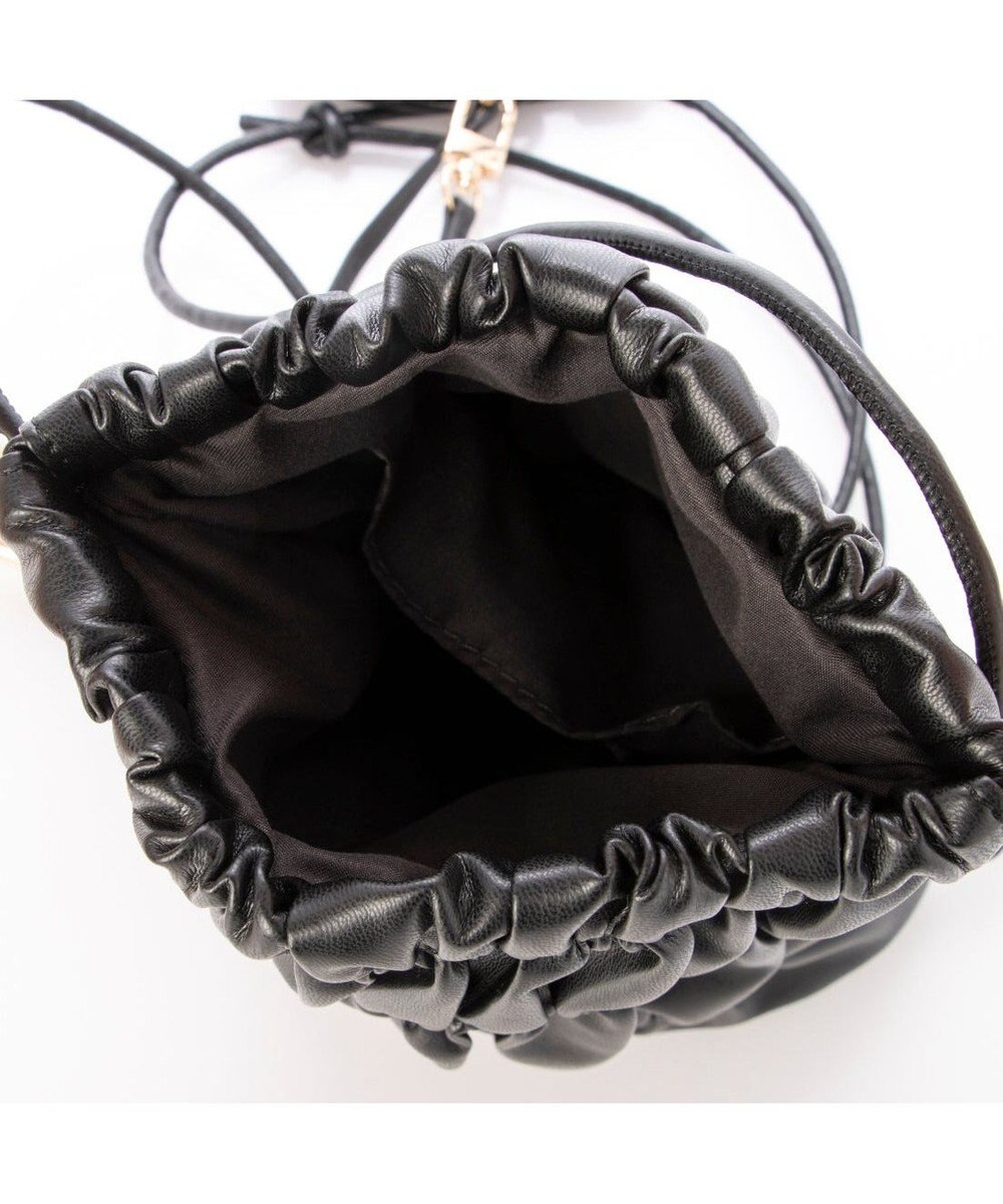 UNBILLION カシュカシュ cachecache / シャーリング口金ショルダー 