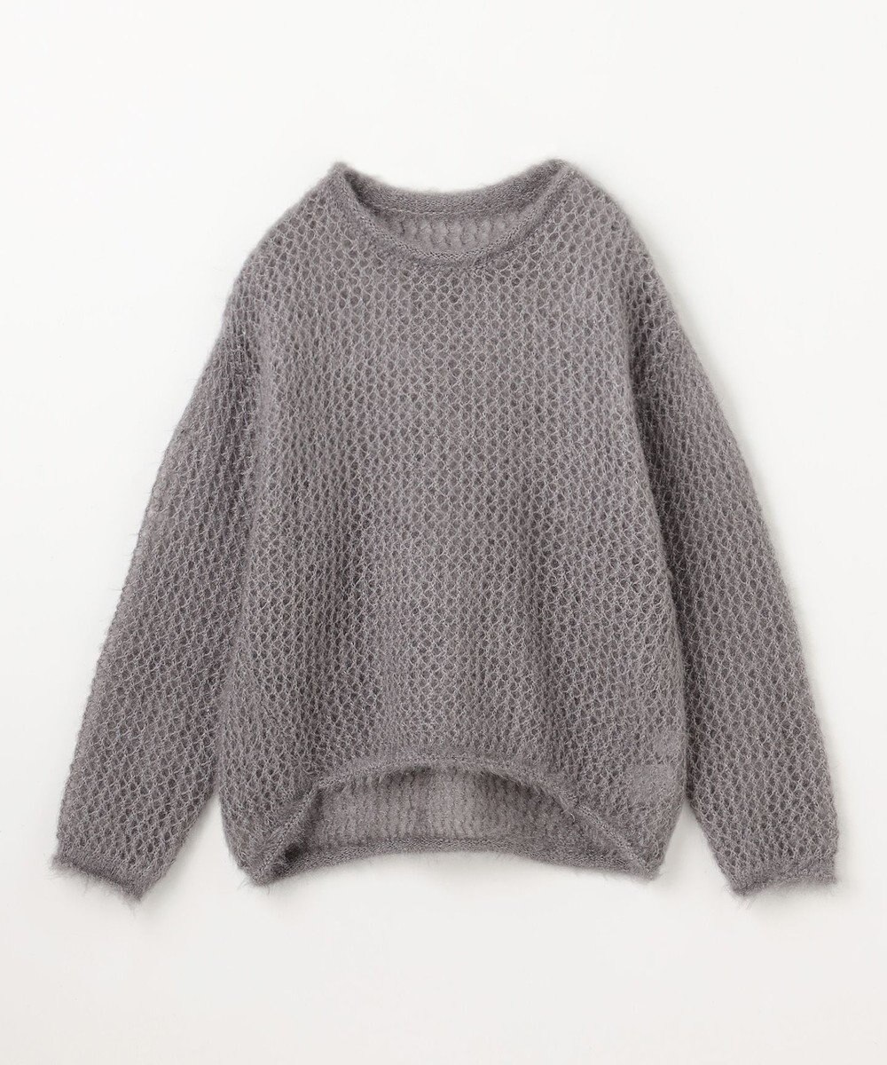 ANY レーシーネットニット 