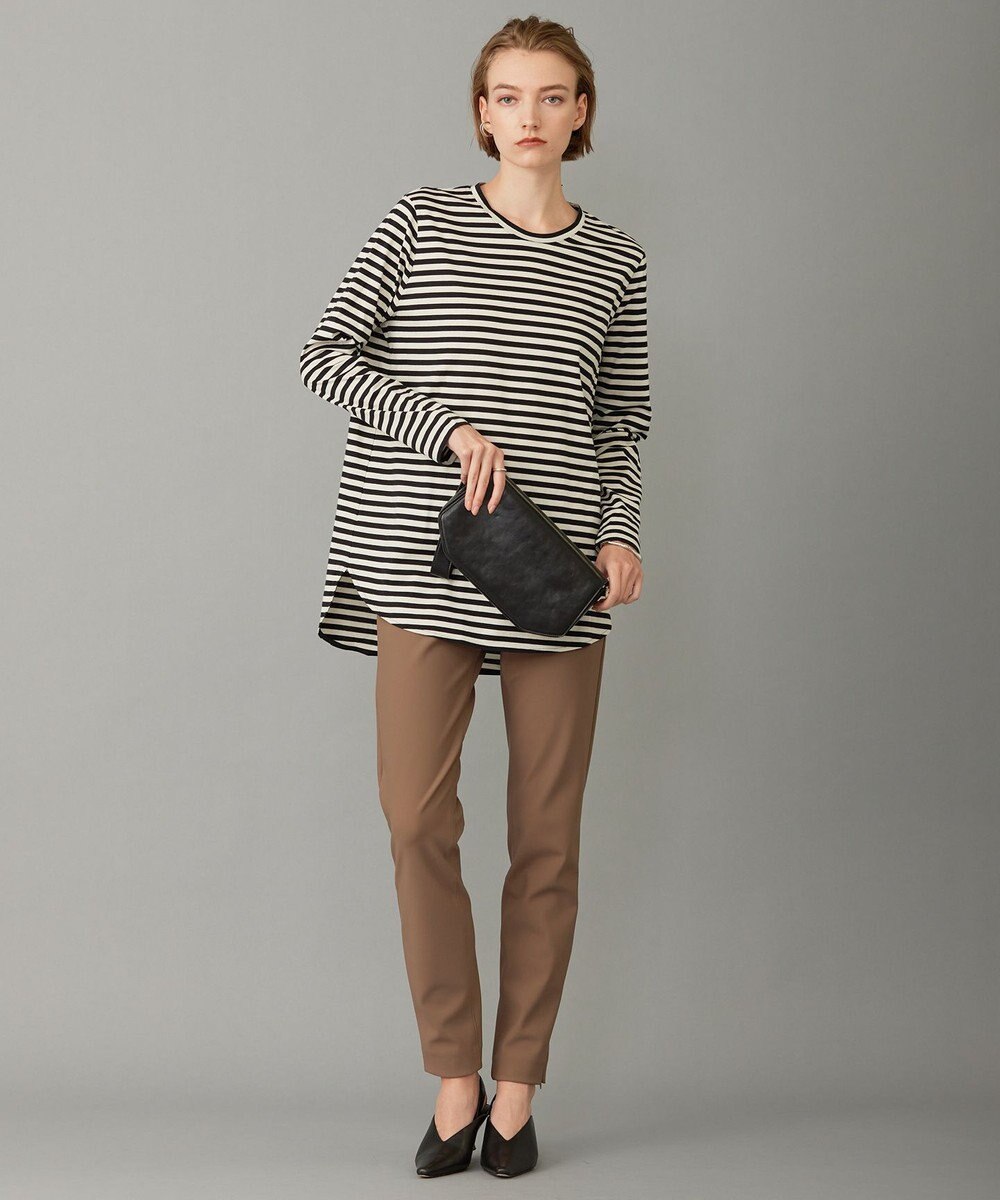 ICB 【洗える】テックストレッチ レギンスパンツ 