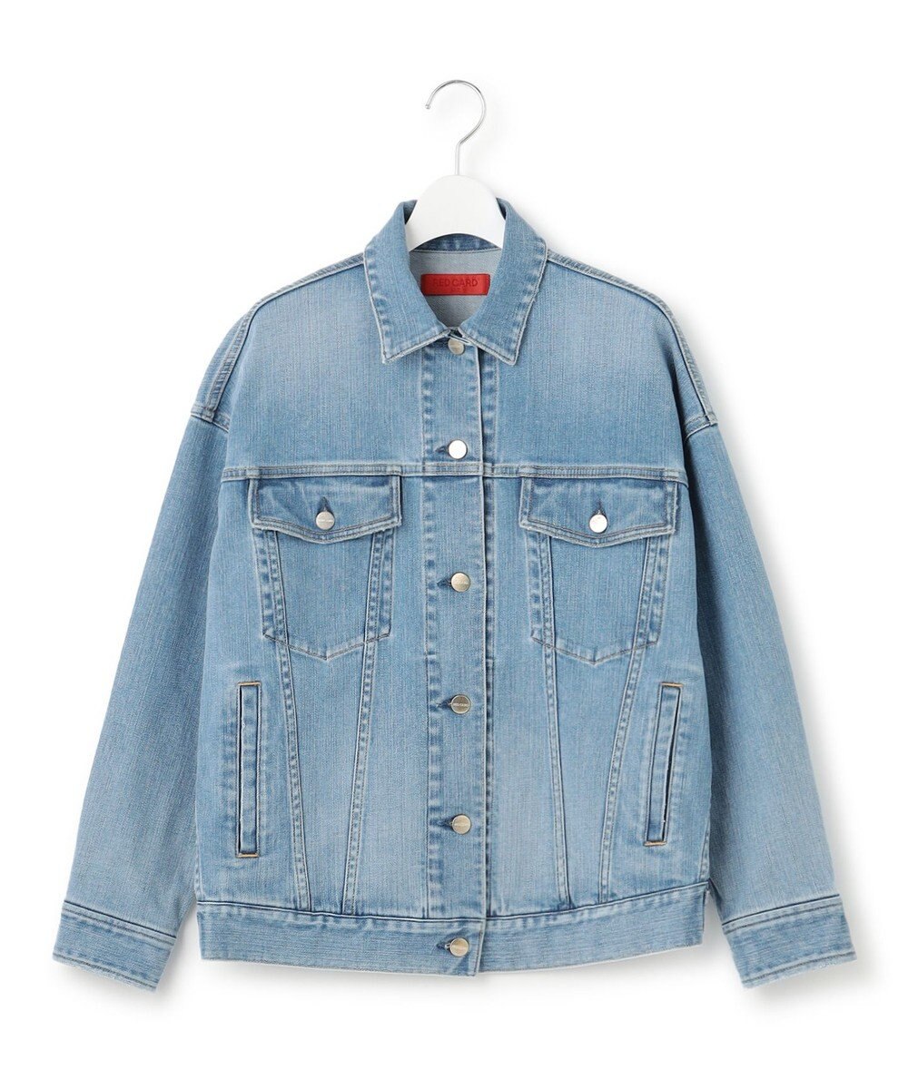 23区 S 【再入荷/RED CARD TOKYO×23区】オーバーサイズ デニム ジャケット 