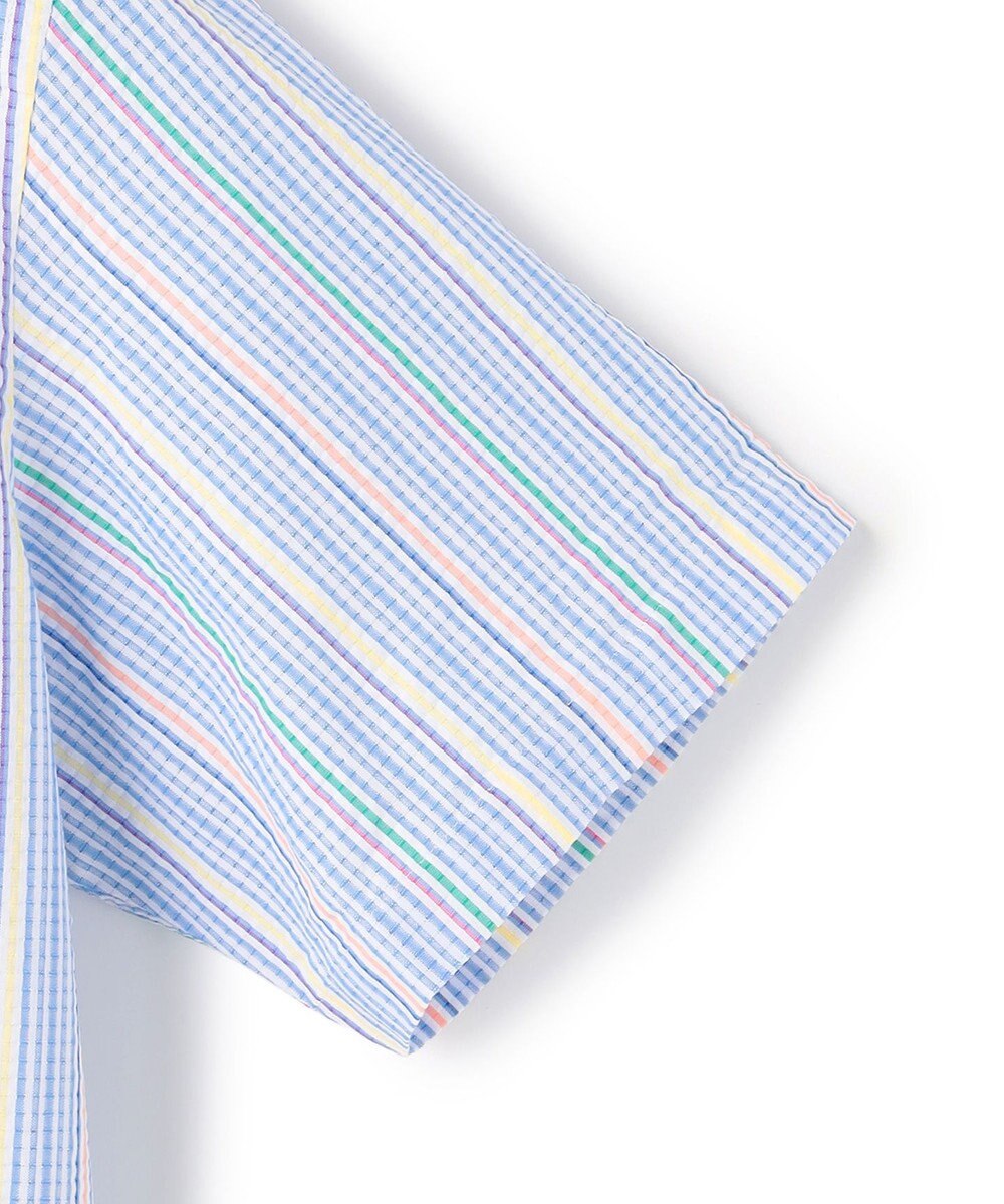 J.PRESS MEN 【Aero Weave】クールマックスサッカー ストライプ シャツ / B.D. 