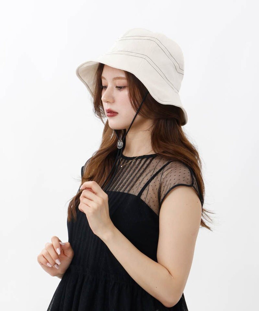 AURORA 【 ANNA SUI（アナ スイ）】デニムステッチチューリップ 