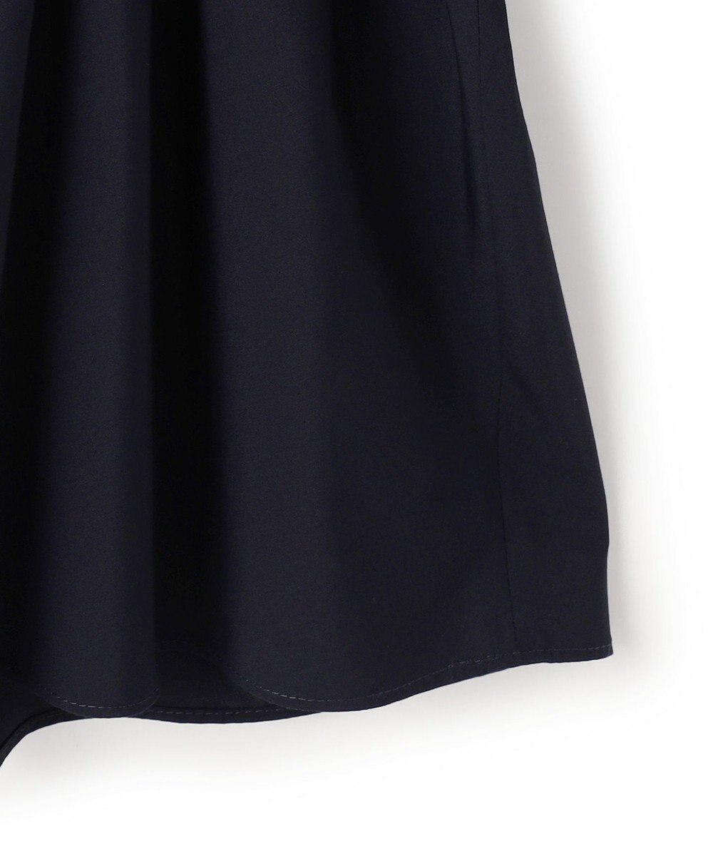 ICB レーヨンシルクストレッチブレンド ドッキングペプラムプルオーバー 