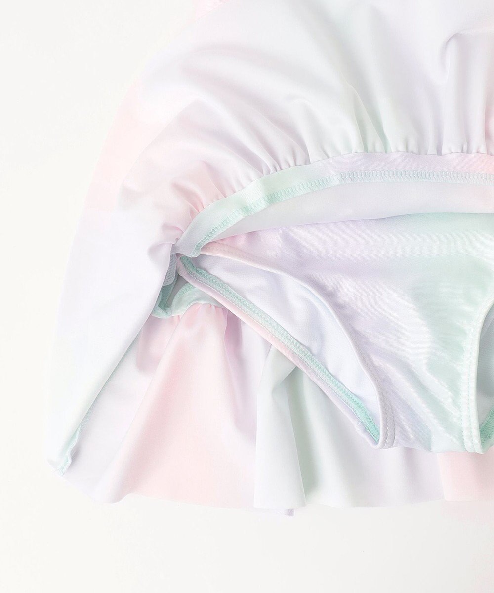 ANY KIDS 総柄フリルワンピース水着 