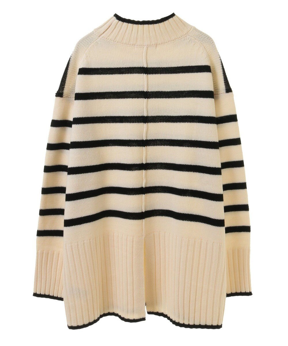 Green Parks 洗えるモックネックニットプルオーバー 