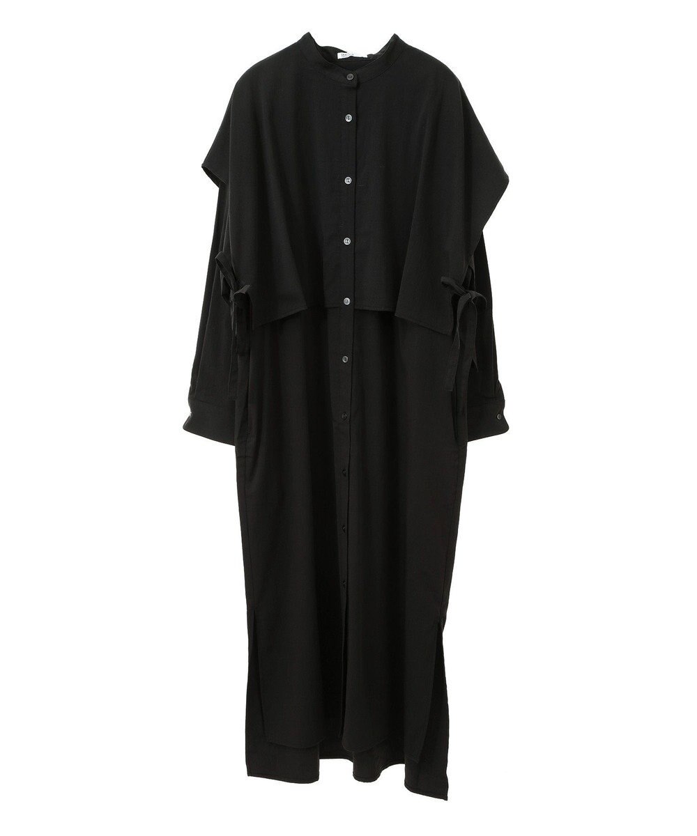 CRAFT STANDARD BOUTIQUE レイヤード風シャツワンピース 